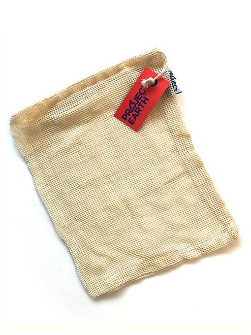 Project Earth Produce Bag 100% Organic Cotton Net 10&quot;x12&quot;