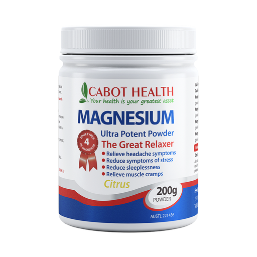 Cabot Health Magnesium Ultra Potent Powder