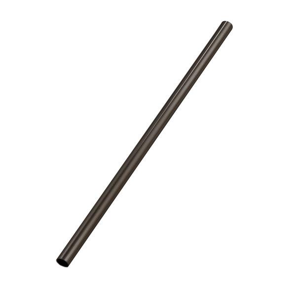 GE 12mm Steel Straw Straight Midnight Fever Black