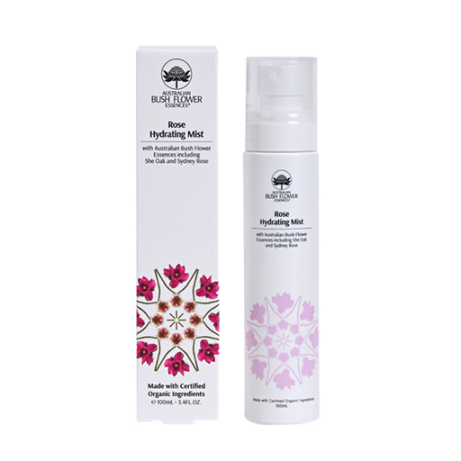 [25157772] Aust Bush Flower Essences Rose Hydrating Mist