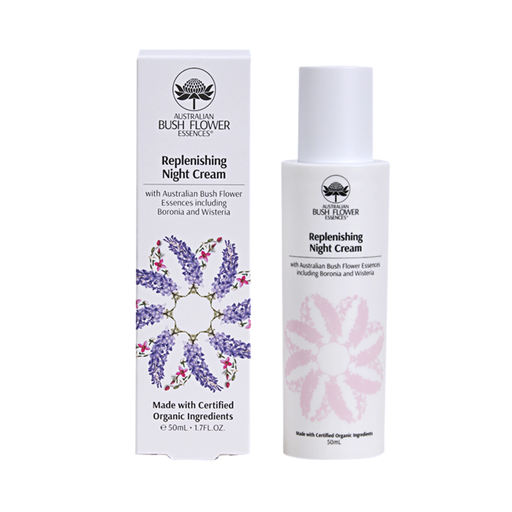 Australian Bush Flower Essences Aust Bush Flower Essences Replenishing Night Cream