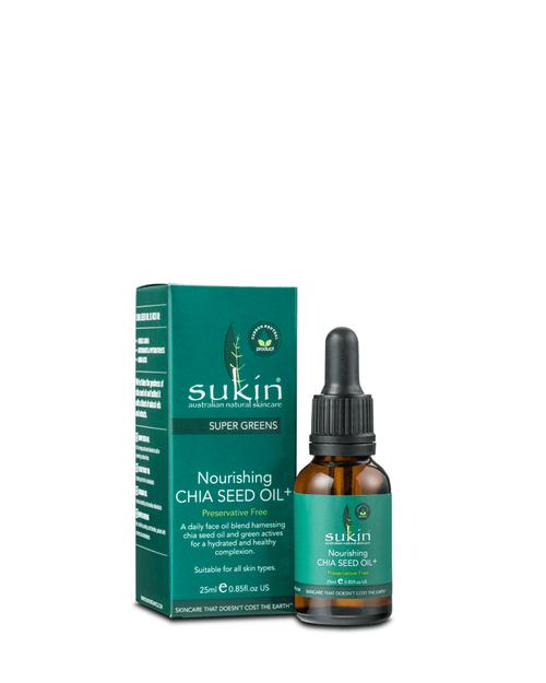 Sukin Super Greens Nourishing Chia Seed Oil