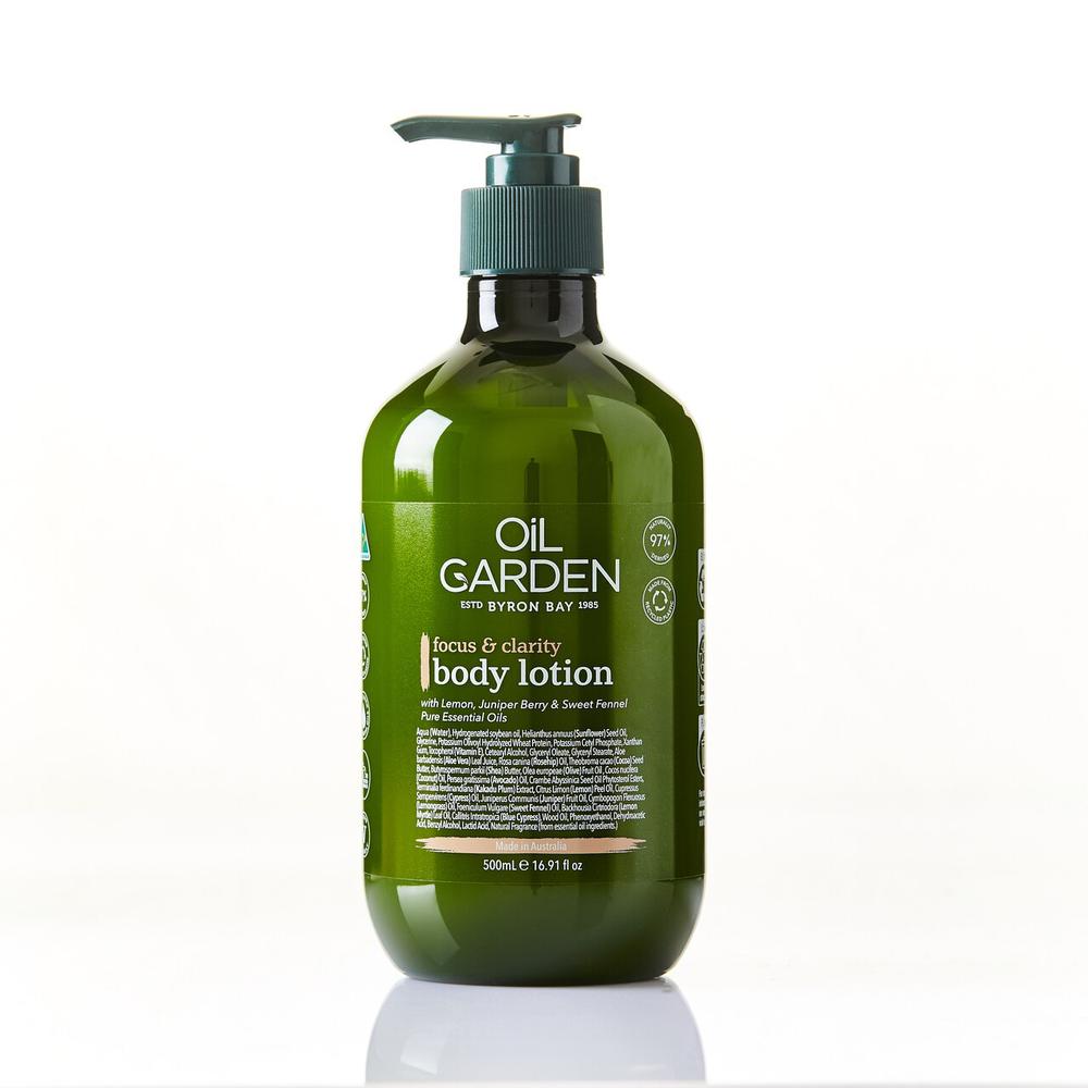 The Oil Garden Body Lotion  Focus &amp; Clarity