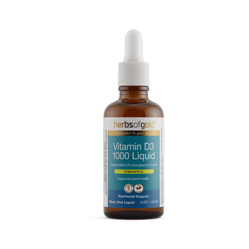 Herbs of Gold Vitamin D3 1000 Liquid