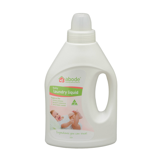 Abode Laundry Liquid (Front &amp; Top Loader) Baby (Fragrance Free)