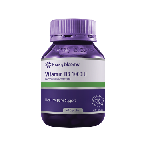 Henry Blooms Vitamin D3 1000iu